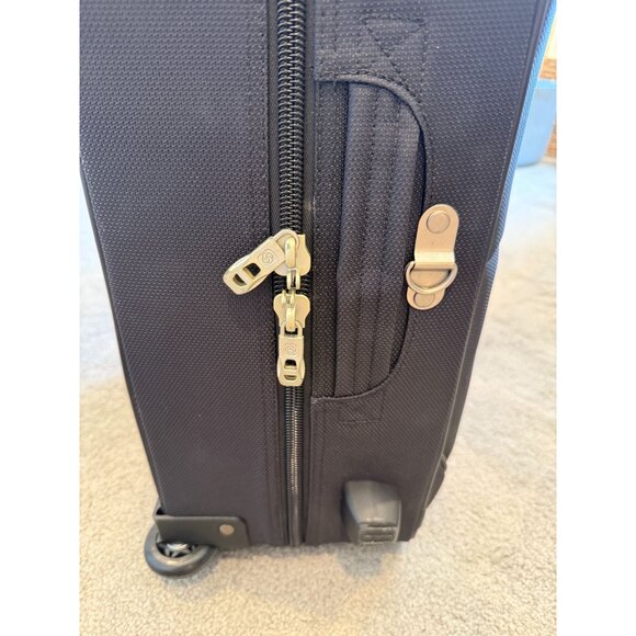 Samsonite Travel Business Suitcase Over Nighter Black 2 wheels - Picture 14 of 16